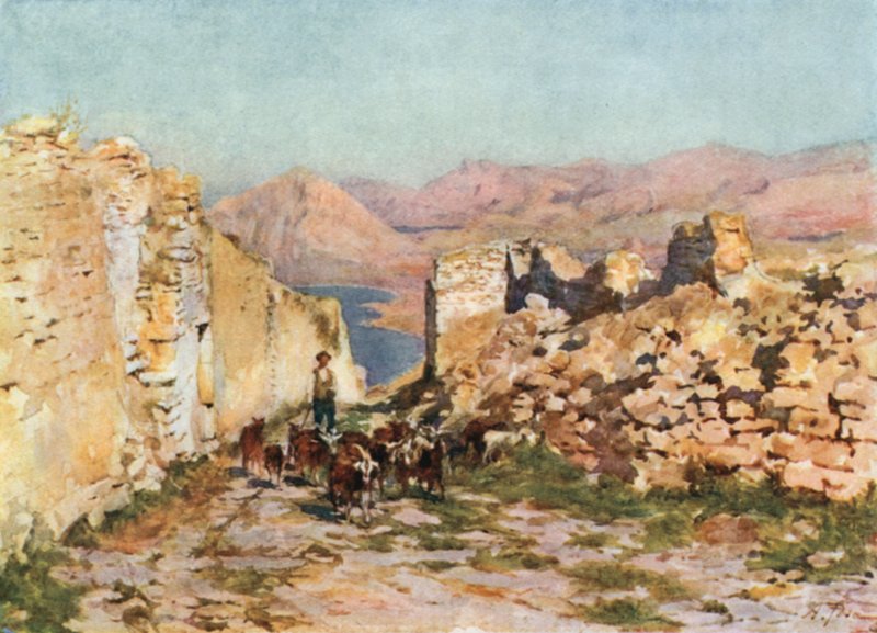 Monte San Giuliano, das antike Eryx von Alberto Pisa