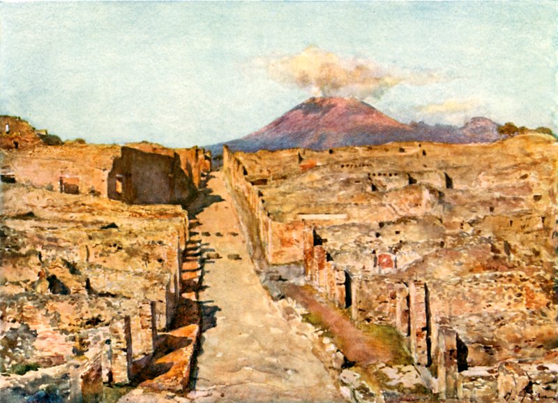 Stabianische Straße von Alberto Pisa