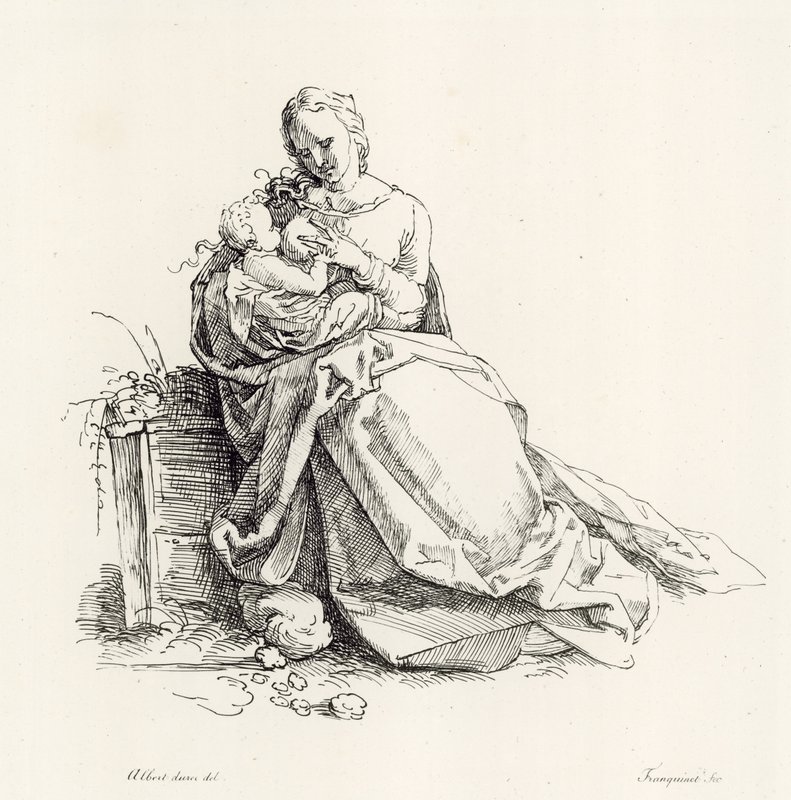 Jungfrau und Kind von Albrecht Dürer