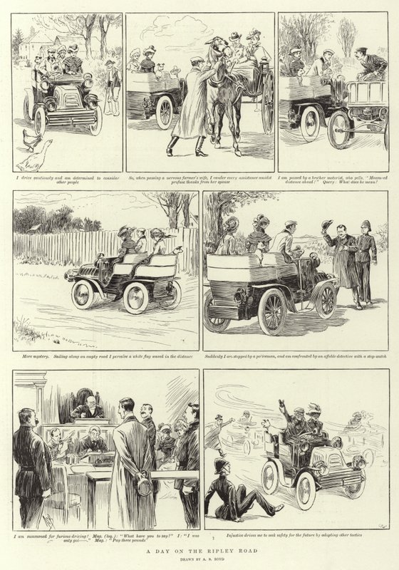 Ein Tag auf der Ripley Road von Alexander Stuart Boyd