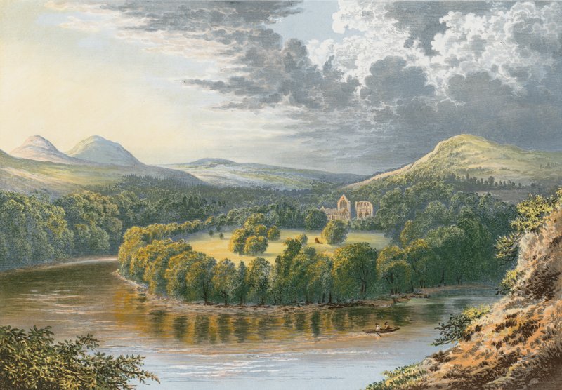 Dryburgh Abbey von Alexander Francis Lydon