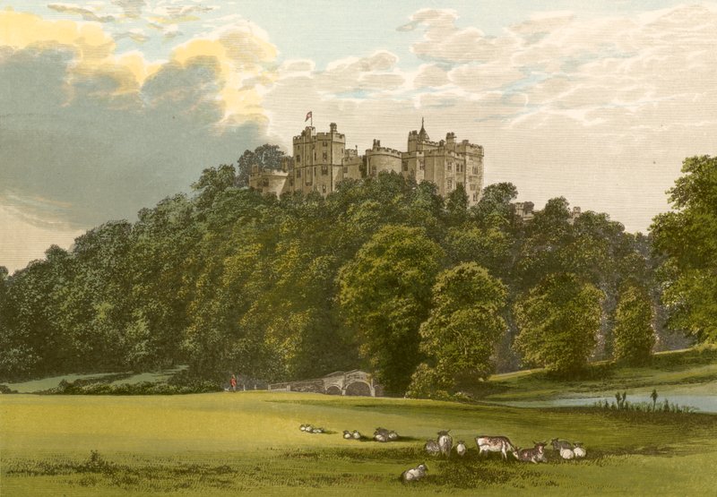 Dunster Castle von Alexander Francis Lydon