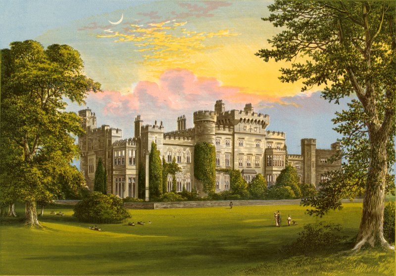 Hawarden Castle von Alexander Francis Lydon