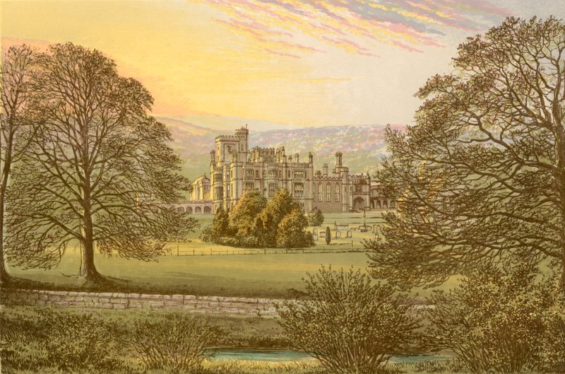 Ilam Hall von Alexander Francis Lydon