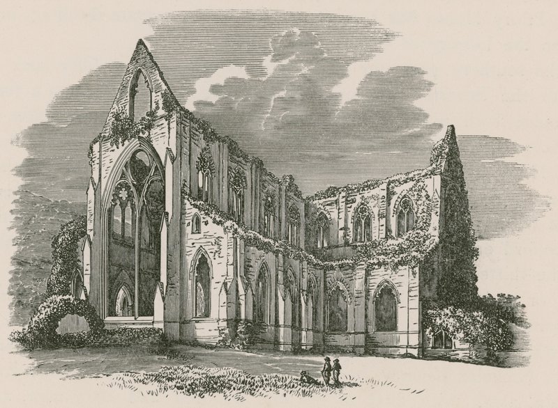 Tintern Abbey von Alexander Francis Lydon