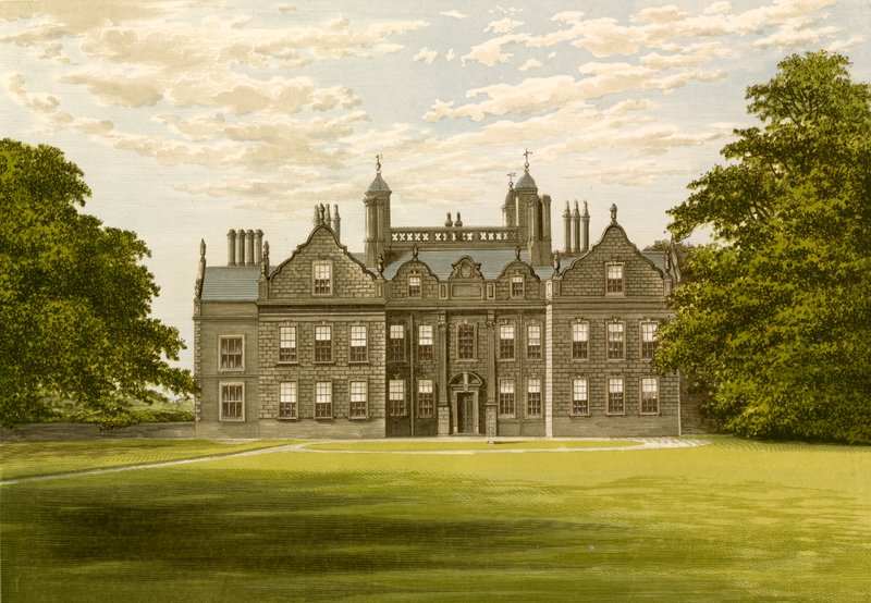 Willesley Hall von Alexander Francis Lydon