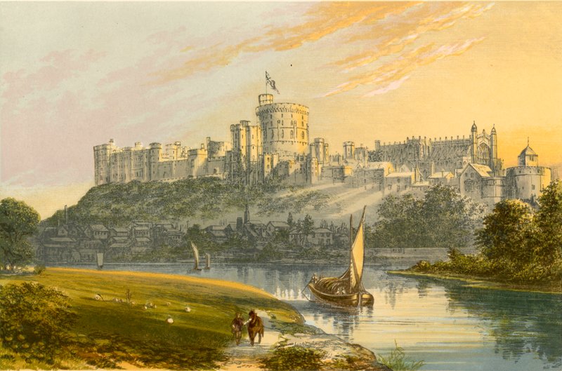 Schloss Windsor von Alexander Francis Lydon