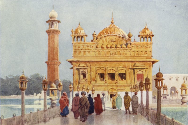 Der Goldene Tempel, Amritsar von Alexander Henry Hallam Murray
