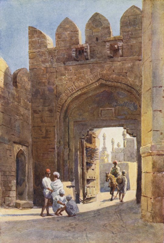 Das Shahpur-Tor, Bijapur von Alexander Henry Hallam Murray