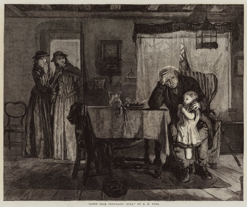 Szene aus Tennysons 