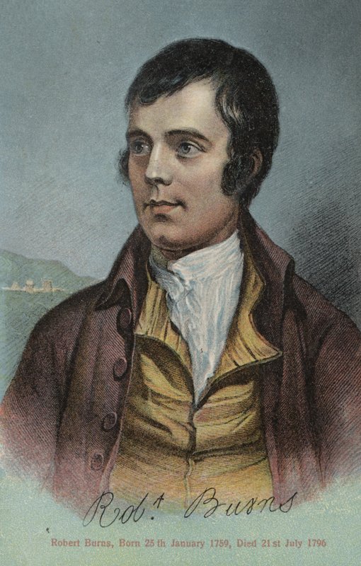 Robert Burns, schottischer Dichter von Alexander after Nasmyth