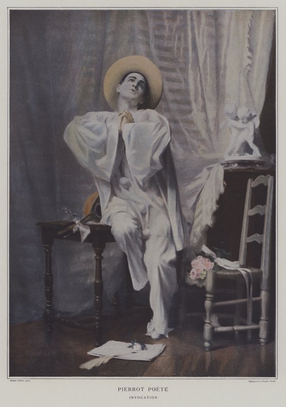 Pierrot Poète. Anrufung von Alexis Vollon