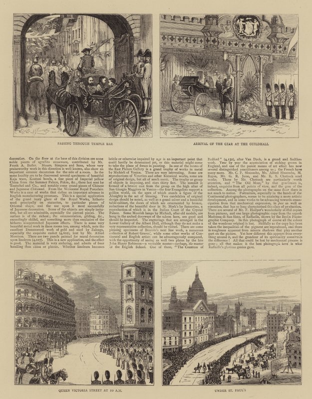 Zar von Russland in London von Alfred Chantrey Corbould