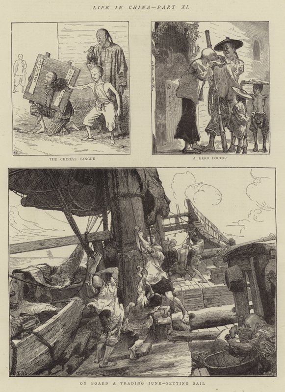 Leben in China, Teil XI von Alfred Chantrey Corbould