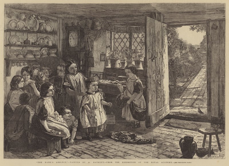 Die Abwesenheit der Dame von Alfred Rankley