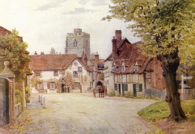 Dorf Bray von Alfred Robert Quinton