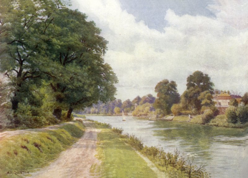 Aalpasteteninsel von Alfred Robert Quinton