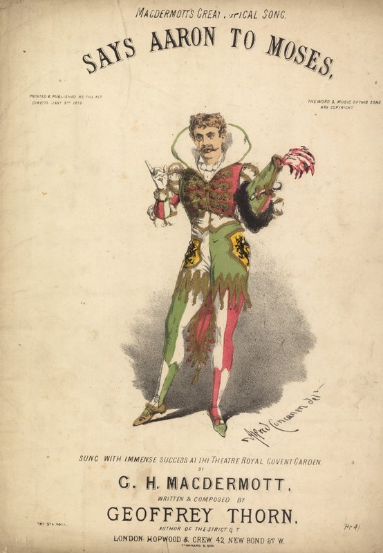 Sagt Aaron zu Moses von Alfred Concanen