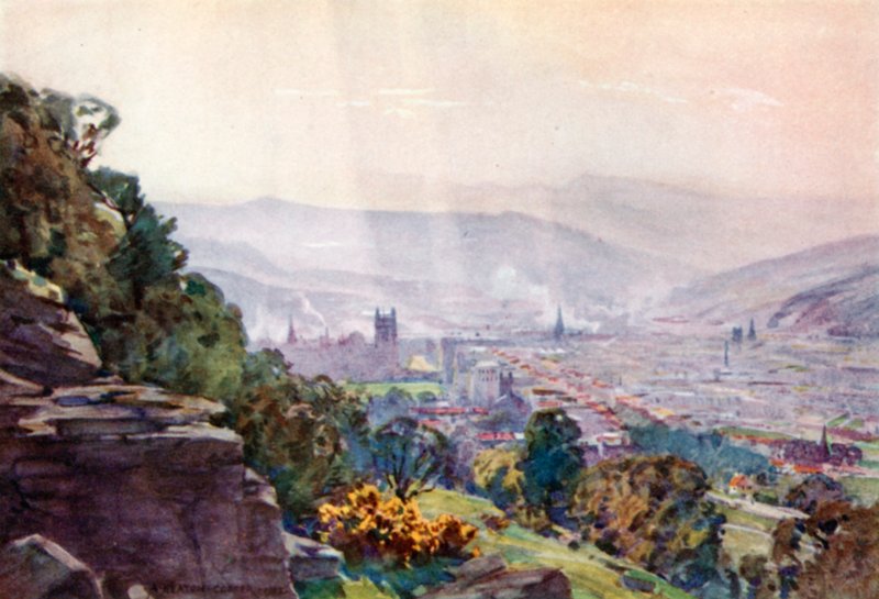 Bath, von Hampton Rocks von Alfred Heaton Cooper
