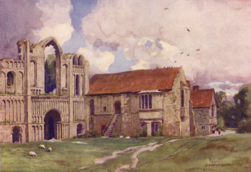 Castleacre Priory, Norfolk von Alfred Heaton Cooper