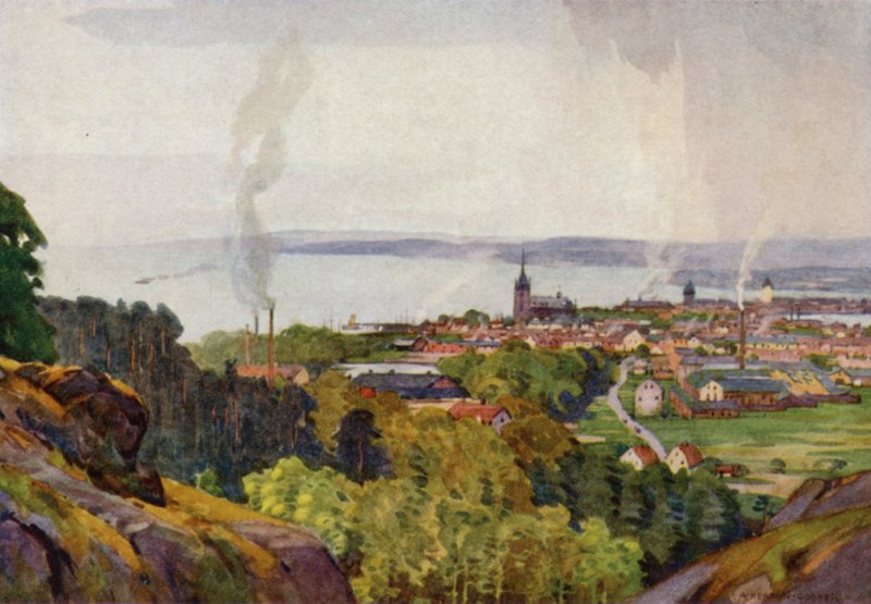 Jönköping von Alfred Heaton Cooper