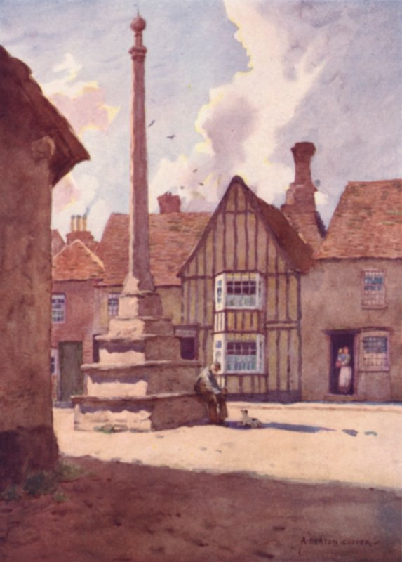 Lavenham Marktkreuz, Suffolk von Alfred Heaton Cooper