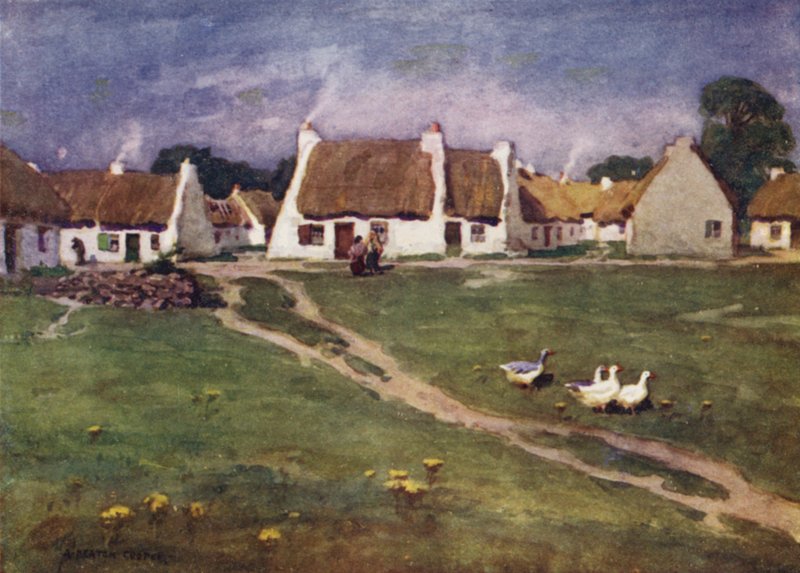 Das Claddagh, County Galway von Alfred Heaton Cooper