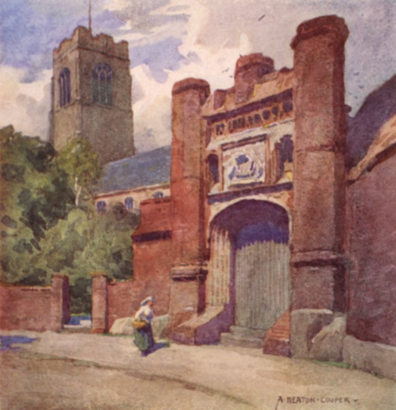 Wolseys Tor, Ipswich, Suffolk von Alfred Heaton Cooper