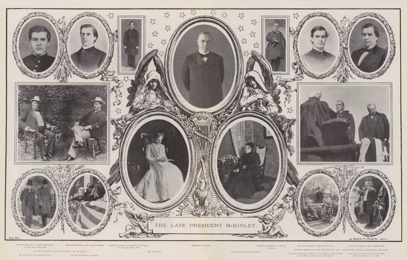 Der verstorbene Präsident McKinley von Alfred Hugh Fisher