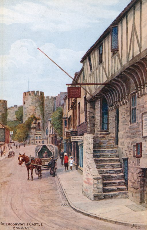 Aberconway und Schloss, Conway von Alfred Robert Quinton