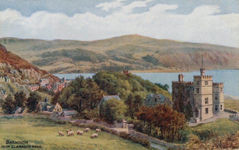 Barmouth. Von der LLanaber Road von Alfred Robert Quinton