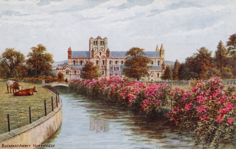 Buckfast Abbey, Nordansicht von Alfred Robert Quinton
