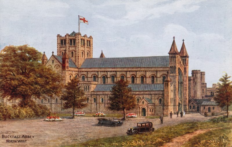 Buckfast Abbey, Nordwest von Alfred Robert Quinton