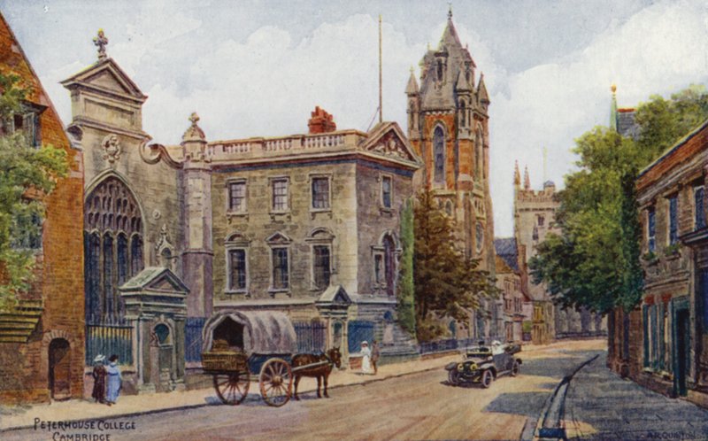 Cambridge: Peterhouse College von Alfred Robert Quinton
