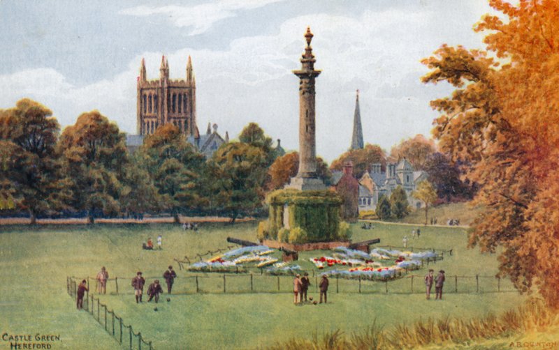 Castle Green, Hereford von Alfred Robert Quinton