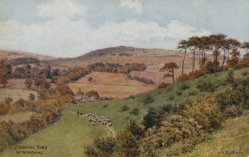 Cissbury Ring bei Worthing von Alfred Robert Quinton