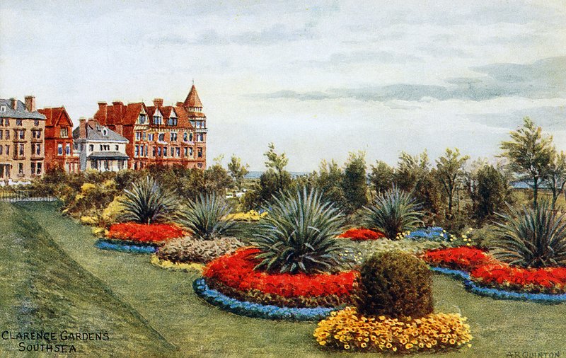 Clarence Gardens, Southsea von Alfred Robert Quinton