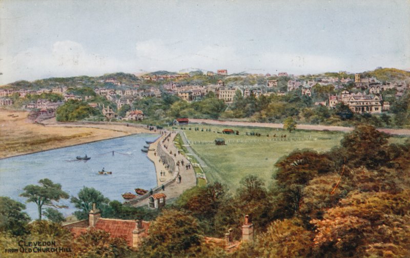 Clevedon, vom Alten Kirchhügel von Alfred Robert Quinton