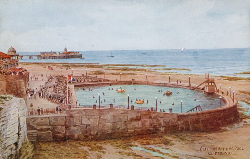 Clifton Schwimmbad, Cliftonville von Alfred Robert Quinton