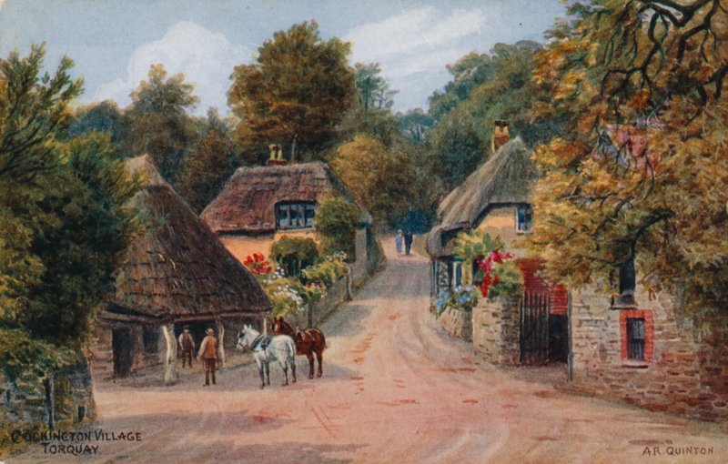 Cockington Village, Torquay von Alfred Robert Quinton