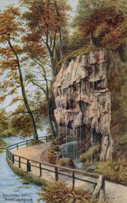 Tropfender Brunnen, Knaresborough von Alfred Robert Quinton