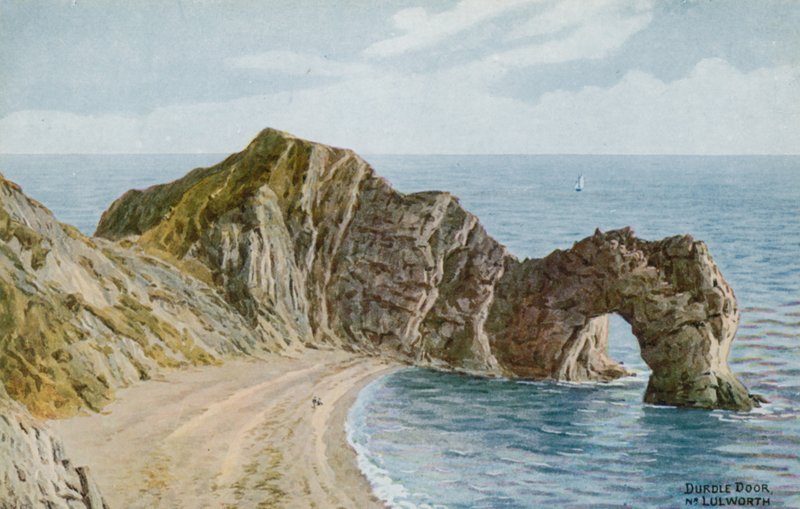 Durdle Door bei Lulworth von Alfred Robert Quinton