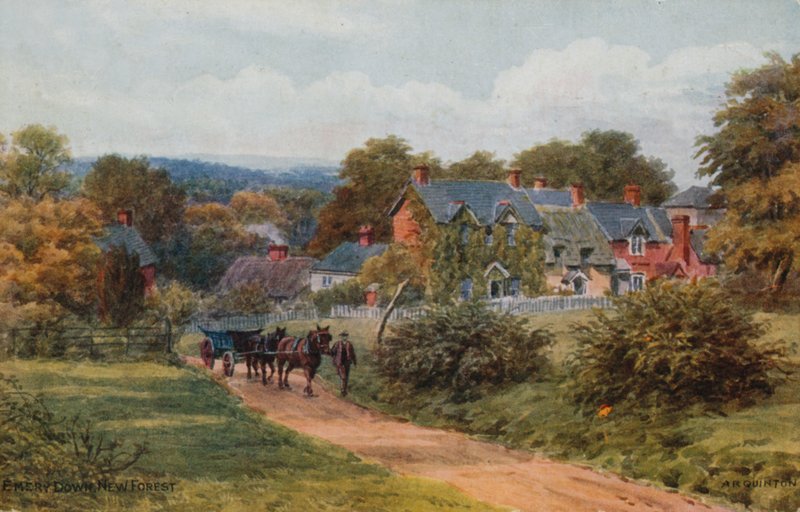 Emery Down, New Forest von Alfred Robert Quinton