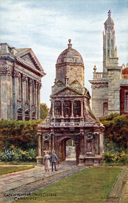 Gate of Honour, Caius College, Cambridge von Alfred Robert Quinton