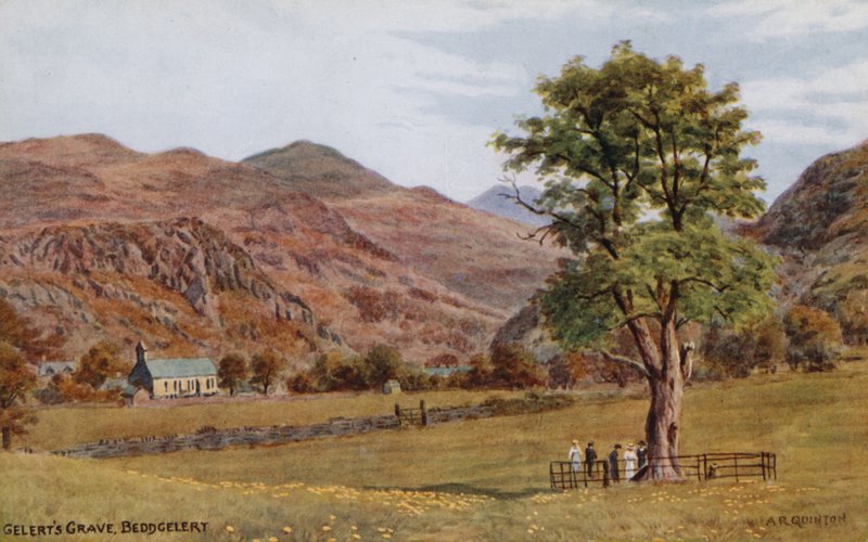 Gelerts Grab, Beddgelert von Alfred Robert Quinton