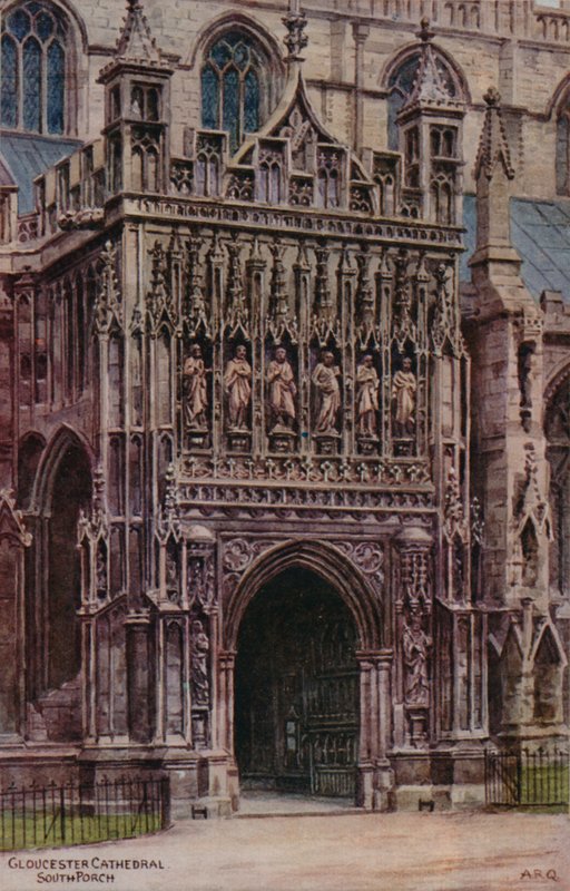 Kathedrale von Gloucester, Südportal von Alfred Robert Quinton