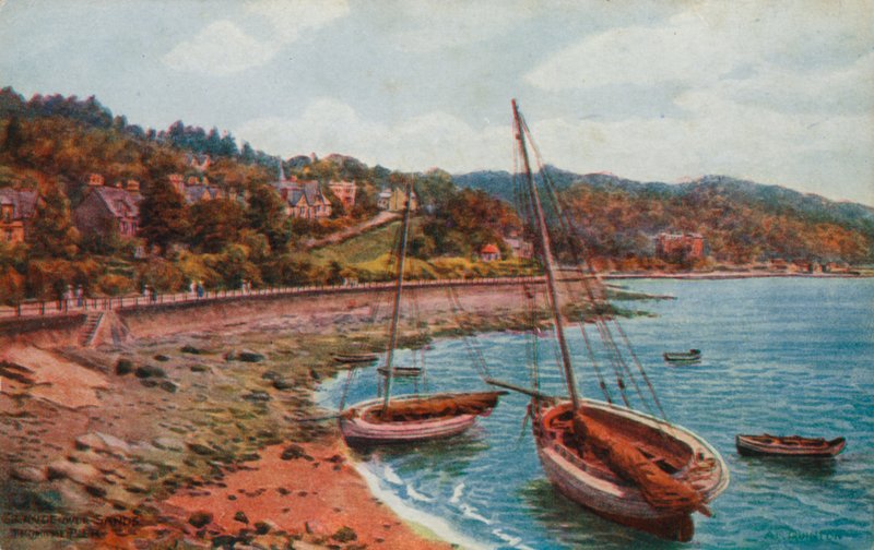 Grange-over-Sands, vom Pier von Alfred Robert Quinton