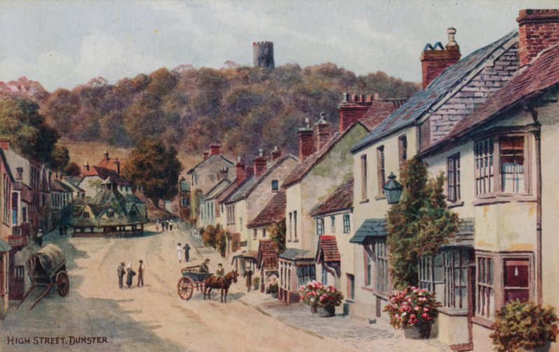 High Street, Dunster von Alfred Robert Quinton