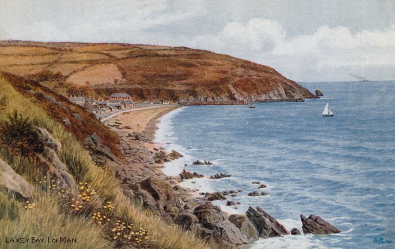 Laxey Bay, Isle of Man von Alfred Robert Quinton
