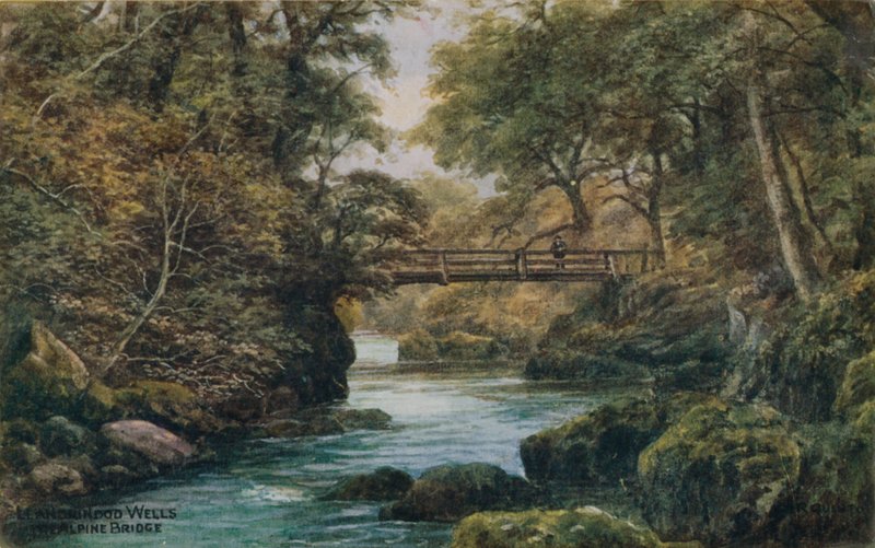 Llandrindod Wells, Die Alpenbrücke von Alfred Robert Quinton